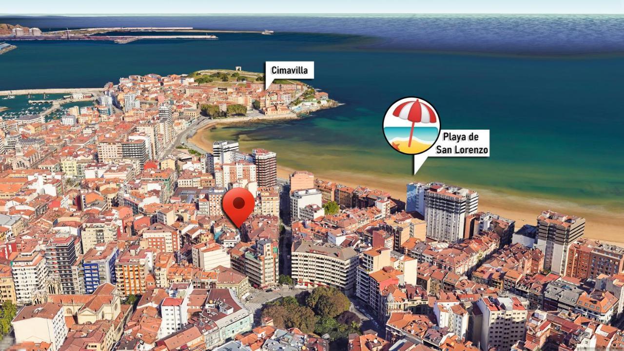 Apartamentos La Gringa Centro Gijon II Obra Nueva Con Posibilidad De Parking Gijón Exterior foto